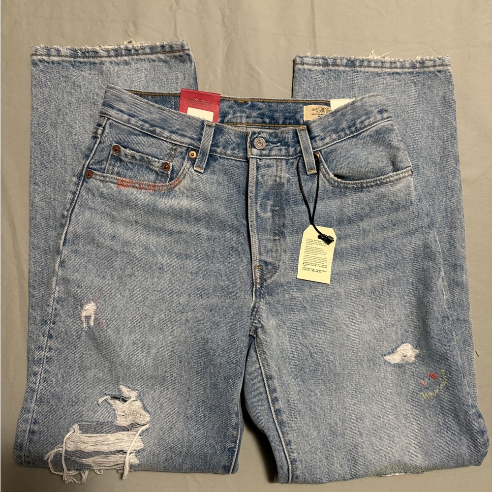 Levi's NWT Premium 501 150th Anniversary 90's
Women's Jeans Size 26/30